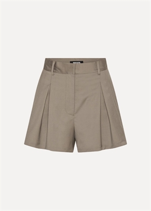 Barna highwaisted shorts Driftwood ROTATE By Birger Christensen